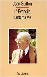 Cover of: L'Évangile dans ma vie