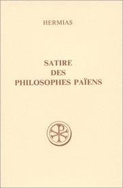 Cover of: Satire des philosophes païens by Hermias