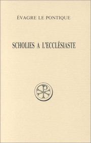 Scholies à l'Ecclésiaste by Evagrius Ponticus