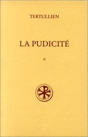 Cover of: La pudicité, tome 2