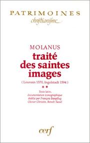 Cover of: Traité des saintes images