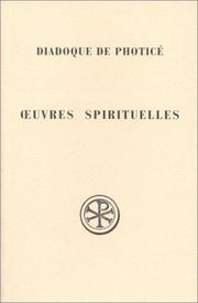 Cover of: Oeuvres spirituelles by Diadoque de Photice