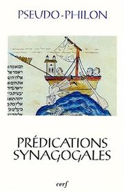 Cover of: Prédications synagogales