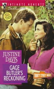 Cover of: Gage Butler's Reckoning (Trinity Street West) by Justine Davis, Justine Dare