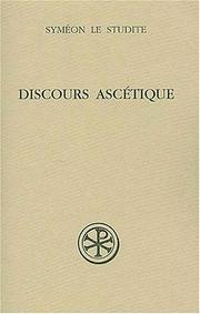 Cover of: Discours ascetique (Sources chretiennes)
