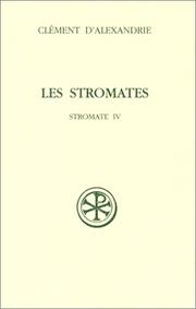 Stromata by Clemens (Alexandrinus.)