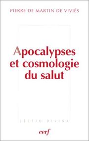 Cover of: Apocalypses et cosmologie du salut: a obtenu le prix Jean et Maurice de Pange