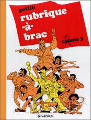 Cover of: Rubrique-à-brac, tome 3 by Marcel Gotlib