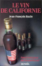 Cover of: Le vin de Californie