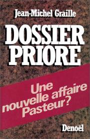 Cover of: Dossier Priore by Jean-Michel Graille