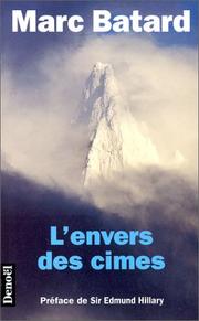 Cover of: L' envers des cimes by Marc Batard