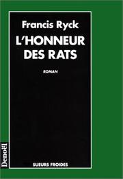 Cover of: L' honneur des rats: roman