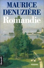 Cover of: Romandie by Maurice Denuzière