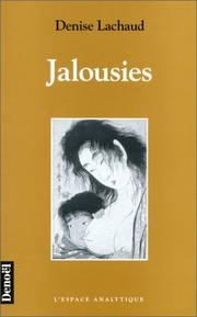 Cover of: Jalousies