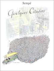 Cover of: Quelques citadins