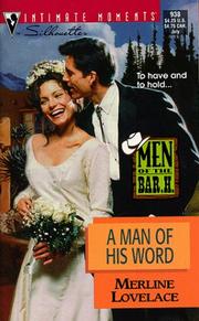 Cover of: A Man of His Word (Men of the Bar H)