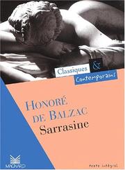 Cover of: Sarrasine by Honoré de Balzac