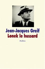 Cover of: Lonek le hussard