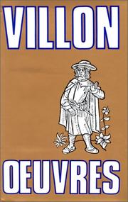 Cover of: Œuvres by François Villon