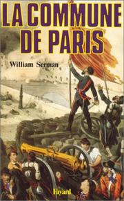 Cover of: La Commune de Paris, 1871