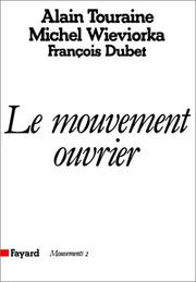Cover of: Le mouvement ouvrier