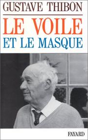 Cover of: Le voile et le masque