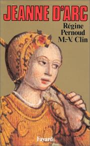 Cover of: Jeanne d'Arc by Régine Pernoud
