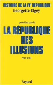 Cover of: Histoire de la IVe République