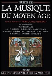 Cover of: Guide de la musique du Moyen Age