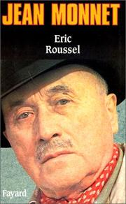 Cover of: Jean Monnet, 1888-1979 by Eric Roussel