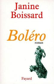 Cover of: Boléro by Janine Boissard