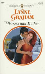Cover of: Mistress And Mother