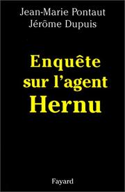 Cover of: Enquête sur l'agent Hernu