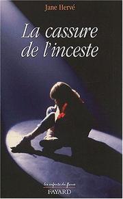 Cover of: La cassure de l'inceste