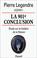 Cover of: La 901e conclusion