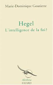 Hegel by Marie-Dominique Goutierre