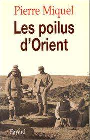 Cover of: Les poilus d'Orient
