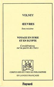 Cover of Travels through Syria and Egypt
