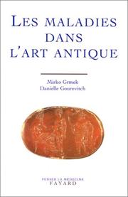 Cover of: Les maladies dans l'art antique