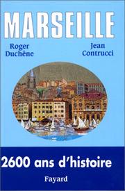 Cover of: Marseille: 2600 ans d'histoire
