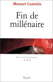 Cover of: L'Ere de l'information, tome 3  by Manuel Castells