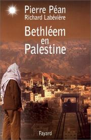 Cover of: Bethléem en Palestine