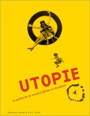 Cover of: Utopie by sous la direction de Lyman Tower Sargent et de Roland Schaer.