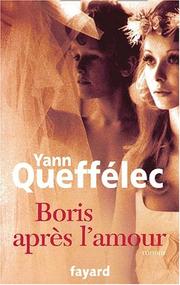 Cover of: Boris après l'amour