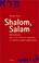 Cover of: Shalom, salam