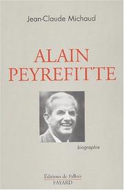 Alain Peyrefitte by Jean-Claude Michaud