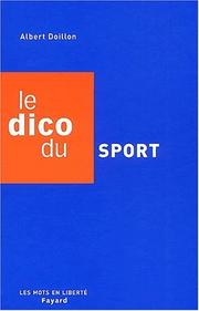 Cover of: Le dico du sport