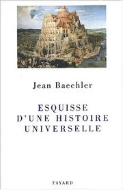Cover of: L'Ordre et le Chaos by Jean Baechler