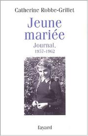 Cover of: Jeune mariée: journal, 1957-1962