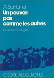 Cover of: Un Pouvoir pas comme les autres